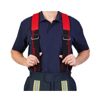 Ubranie bojowe FIRE FLEX – granatowo-złoty NOMEX® NXT (CNBOP) + napisy